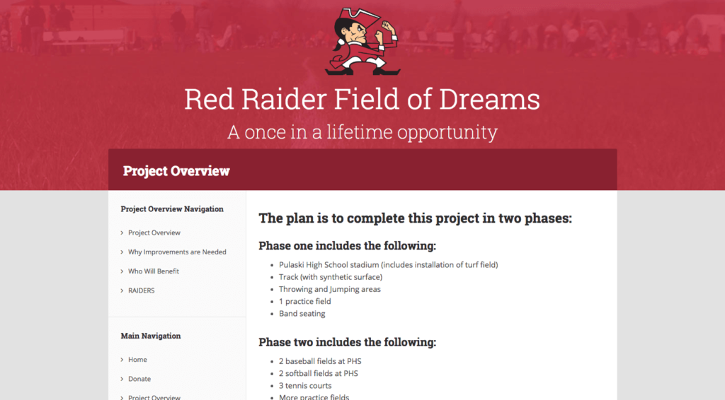 Red Raider Field of Dreams